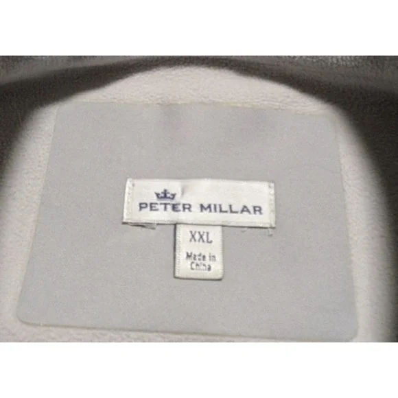 Peter Millar Men's Navy Blue Galeforce Performance Full Zip Jacket Size 2XL - Picture 2 of 8